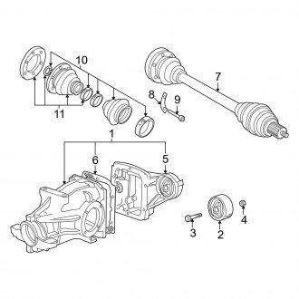 1998 BMW Z3 OEM Driveline & Axle Parts | Hubs — CARiD.com