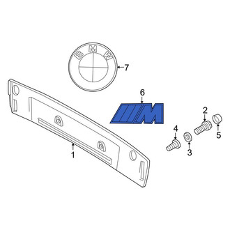 BMW OE - Rear Hatch Emblem