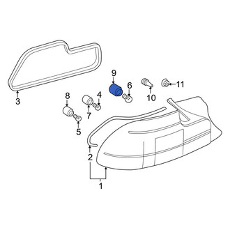 BMW OE - Tail Light Socket