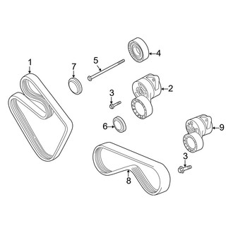 BMW OE - Cooling - Belts & Pulleys (3.0L)
