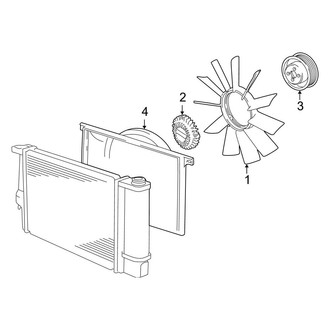 BMW OE - Cooling Fan (2.5L)
