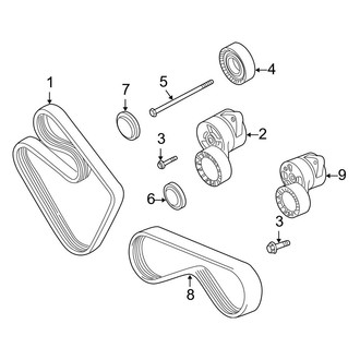 BMW OE - Cooling - Belts & Pulleys (2.5L)