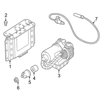 BMW OE - Electrical - ABS Components (With Traction Control), (Coupe / Roadster 2.8L)