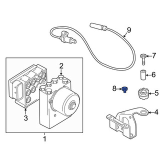 BMW OE - ABS Modulator Bolt