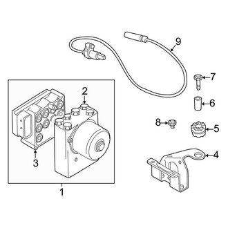 BMW OE - Electrical - ABS Components (W/O Traction Control)