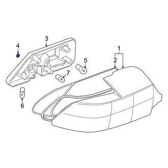 BMW OE - Tail Light Nut