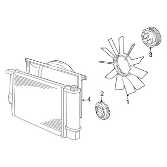 BMW OE - Cooling Fan (3.0L)