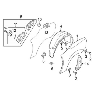 BMW OE - Quarter Panel & Components (Coupe / M Coupe)