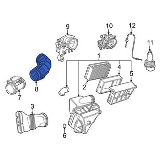BMW OE - Engine Air Intake Hose