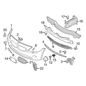 BMW OE - Rear Bumper Cover Nut