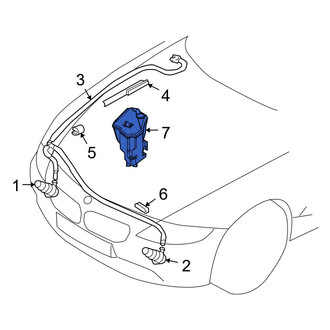 BMW OE - Washer Fluid Reservoir