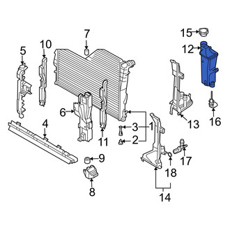 BMW OE - Engine Coolant Reservoir