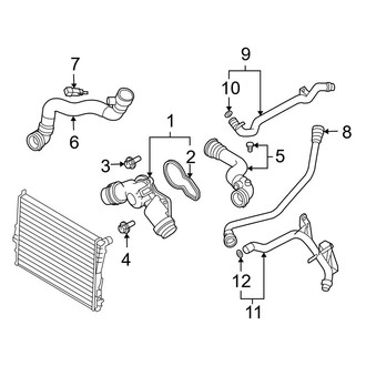 BMW OE - Cooling - Hoses & Pipes