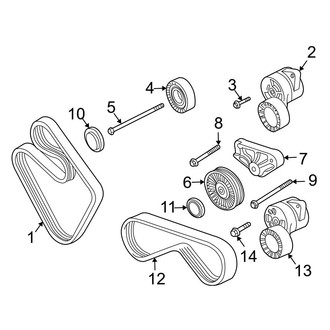 BMW OE - Cooling - Belts & Pulleys (2.5L / 3.0L)