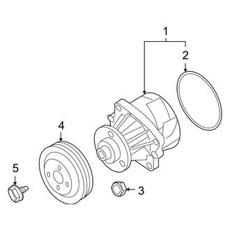 BMW OE - Cooling - Water Pump (2.5i / 3.0i)