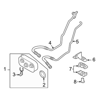 BMW OE - Cooling - Trans Oil Cooler (2.5L / 3.0L)