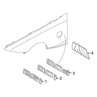BMW OE - Fender - Exterior Trim