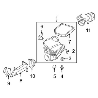 BMW OE - Engine - Air Inlet (3.0L)