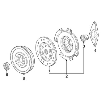 BMW OE - Transmission Components (2.5i Standard Tr)