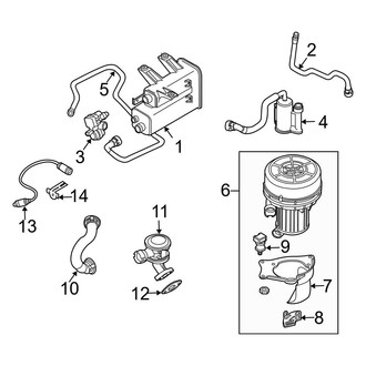 BMW OE - Emission System - Emission Components (2.5L)
