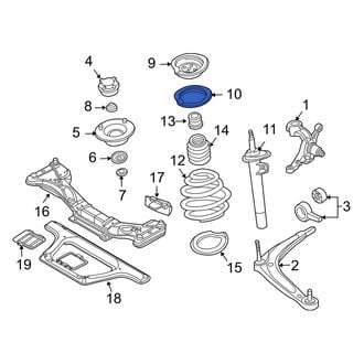BMW OE - Front Upper Coil Spring Insulator
