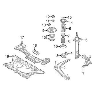 BMW OE - Front Suspension - Suspension Components (M Coupe / M Roadster)