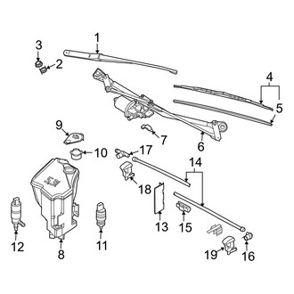 BMW OE - Windshield - Wiper Components