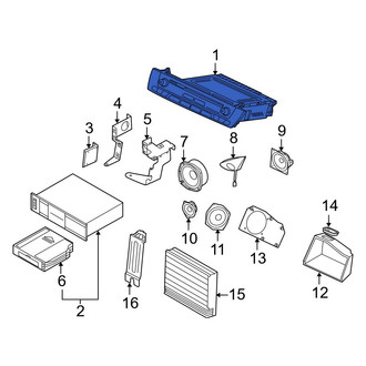 BMW OE - Radio Control Unit