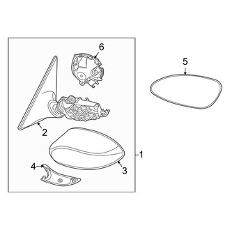 BMW OE - Door - Outside Mirrors