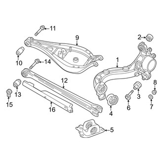 BMW OE - Rear Suspension - Suspension Components