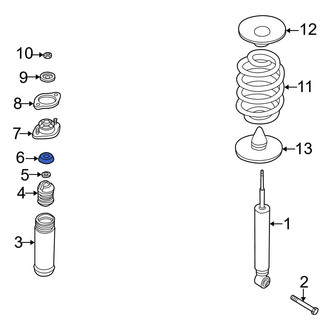 BMW OE - Suspension Shock Absorber Mount Washer
