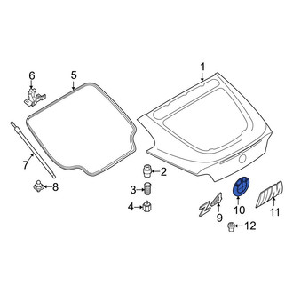 BMW OE - Rear Hatch Emblem