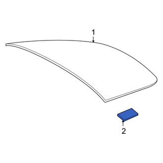 BMW OE - Back Glass Clip