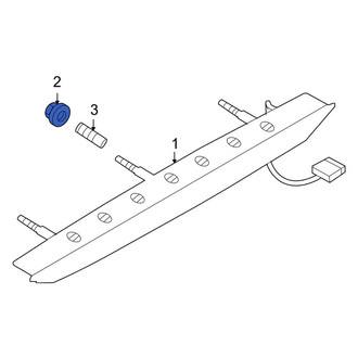 BMW OE - Center High Mount Stop Light Nut