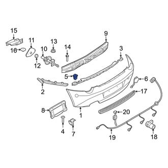BMW OE - Bumper Cover Nut