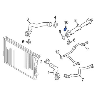 BMW OE - Engine Coolant Pipe O-Ring