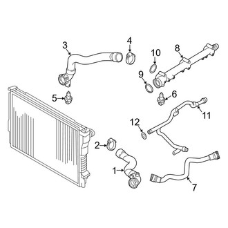 BMW OE - Cooling - Hoses & Pipes