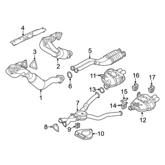 BMW OE - Exhaust System - Exhaust Components