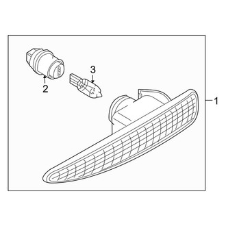 BMW OE - Front Lamps - Side Repeater Lamps
