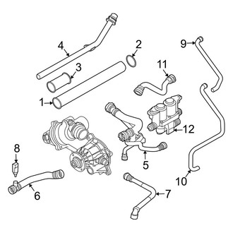 BMW OE - Cooling - Hoses & Pipes