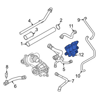BMW OE - HVAC Heater Control Valve