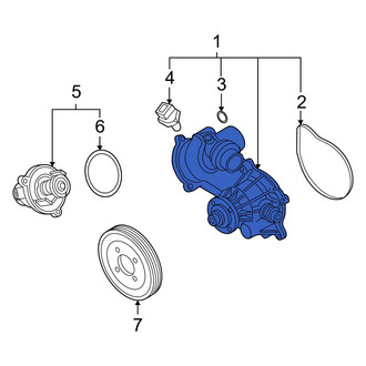 BMW OE - Engine Water Pump