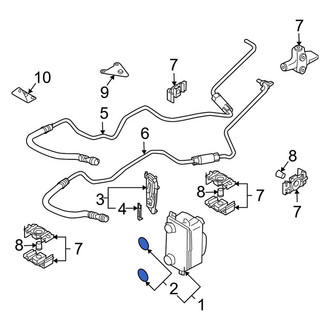 BMW OE - Automatic Transmission Oil Cooler O-Ring