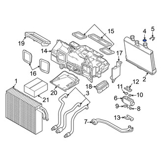 BMW OE - A/C Line O-Ring