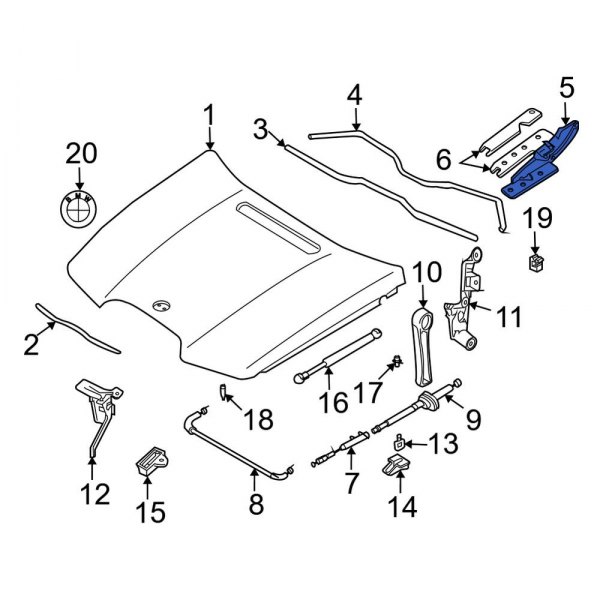 Hood Hinge