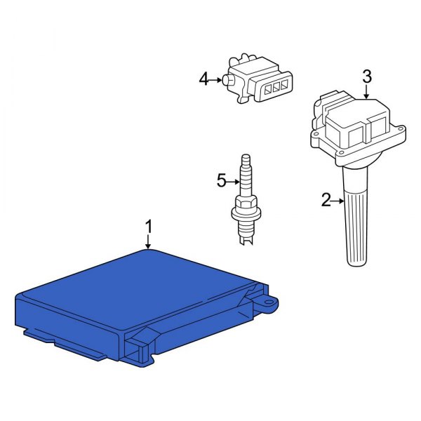 BMW OE 12147523524 Engine Control Module (ECM)