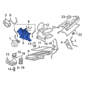 BMW OE - Lower Engine Timing Cover