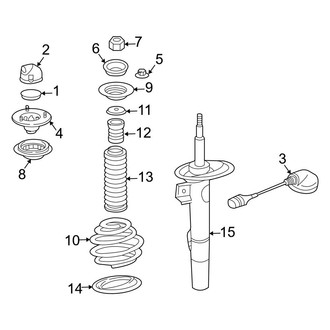 BMW OE - Front Suspension - Struts & Components