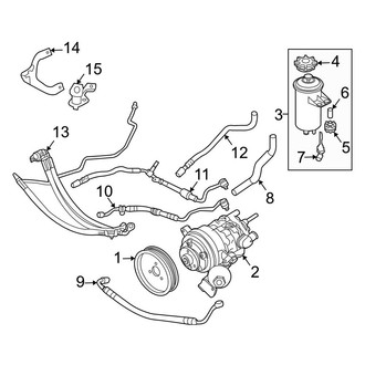 BMW OE - Steering Gear & Linkage - Pump & Hoses