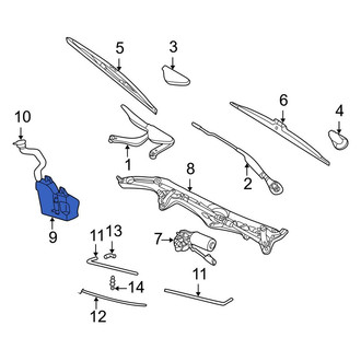 BMW OE - Washer Fluid Reservoir